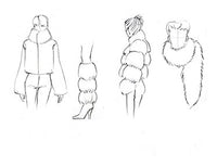 Practice Pack for "Fashion Illustration Tutorial: Fur & Shearling" Video