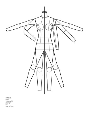 Designing for Women (FASHION DESIGN TEMPLATES BUNDLE)