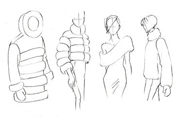 Practice Pack for "Fashion Illustration Tutorial: Fur & Shearling" Video