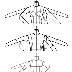 Flat templates close up