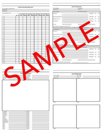 ENTIRE TECH PACK plus Bonus Cost Calculations Sheet and Pattern Card